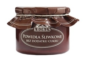 Powidła Śliwkowe Bez Cukru 310 g